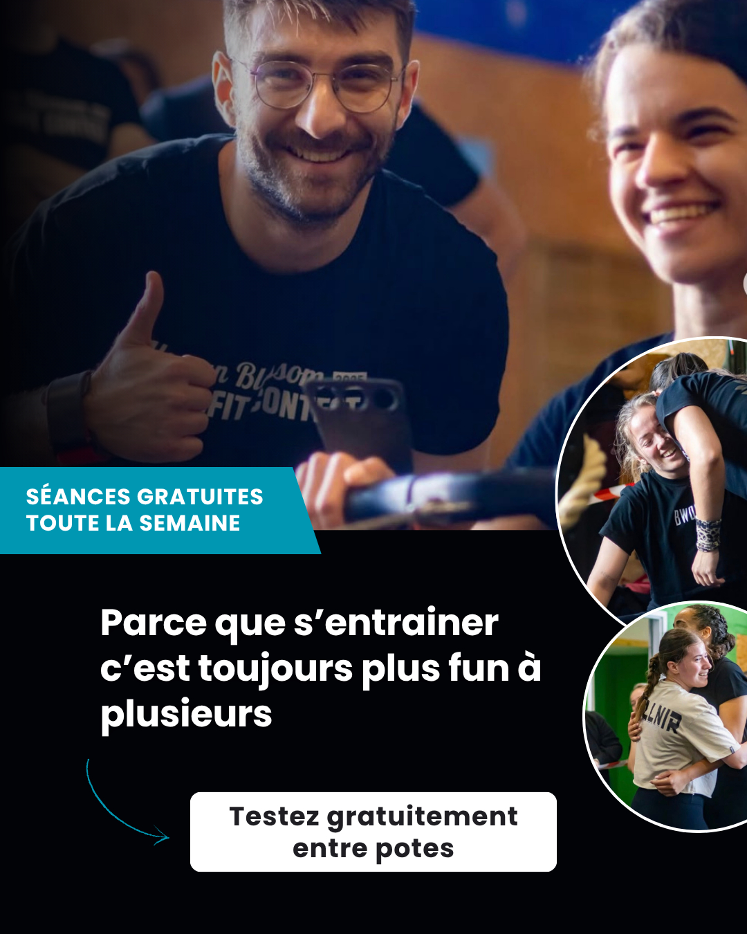 VIENS AVEC UN POTE